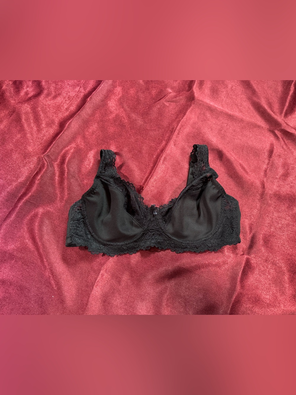 Valentina Black Lace Underwire Bra